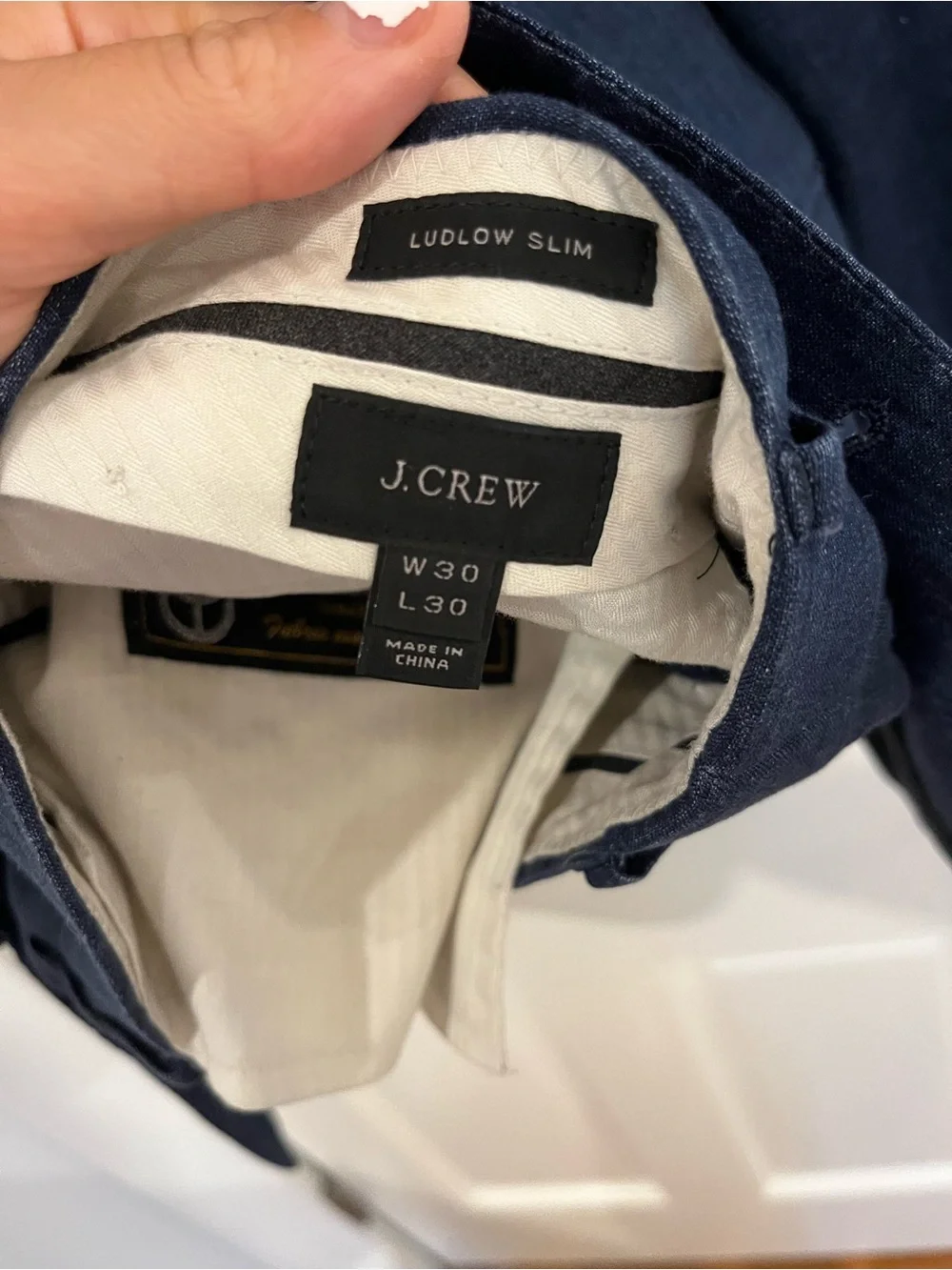 JCrew Ludlow Slim Suit
